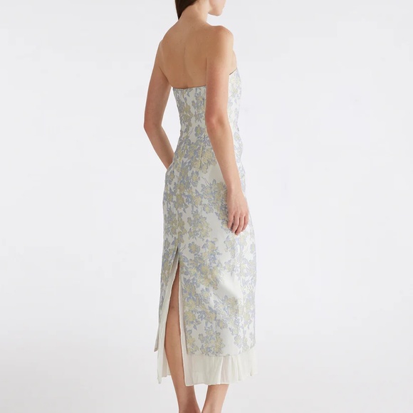 Anna Quan - Aelin Dress - Water Lillies - Size 4 US / 8 AU - Picture 2 of 9